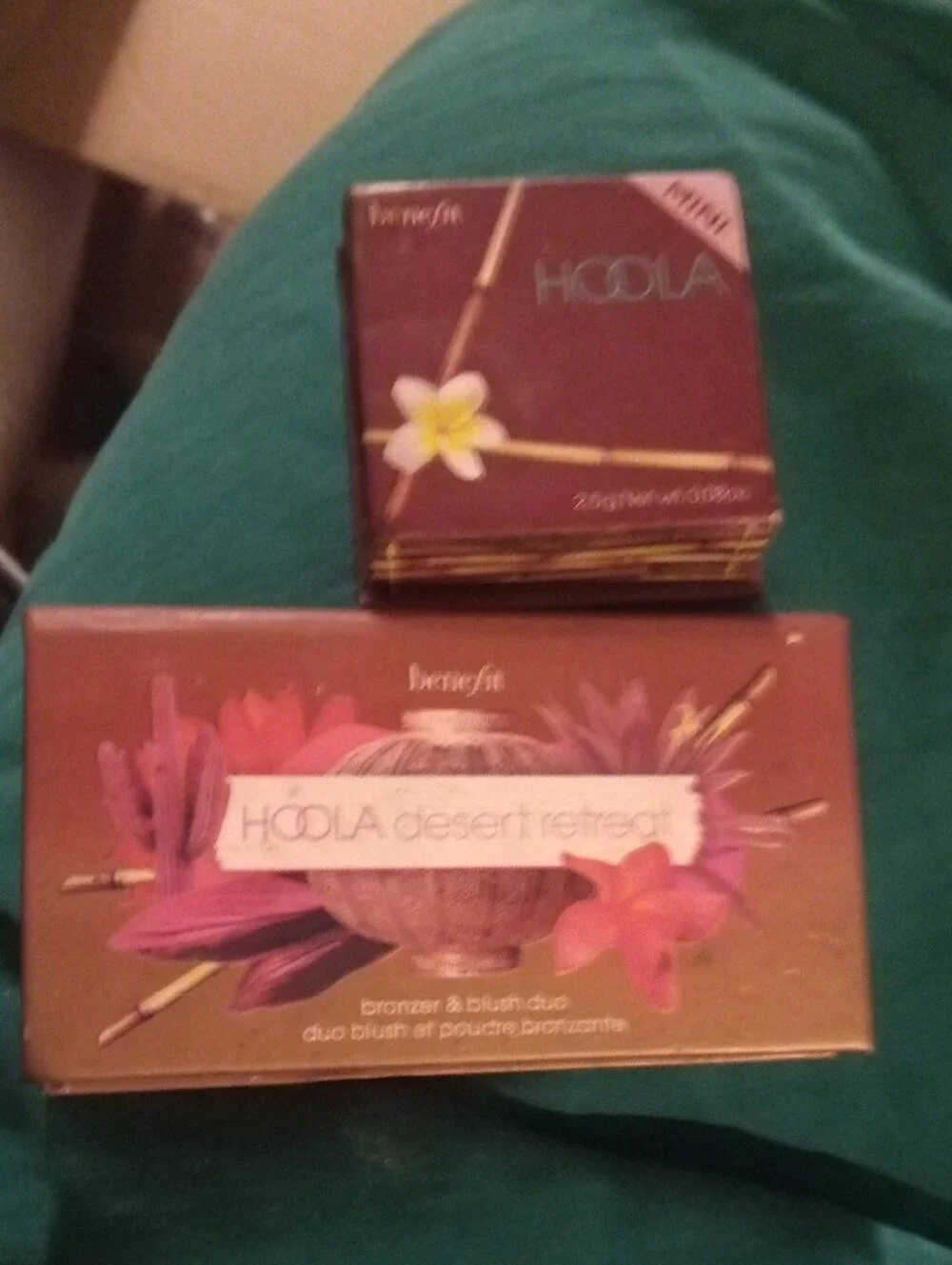 Benefit Hoola & Terra Bronzer Duo — Brown and Copper Shades